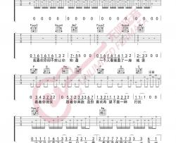 未知音素,张一乔《未知音素》吉他谱(C调)-Guitar Music Score