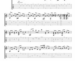 魏如昀《听见下雨的声音 指弹 》吉他谱-Guitar Music Score