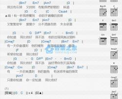 我比他好吉他谱 G调版 王杰