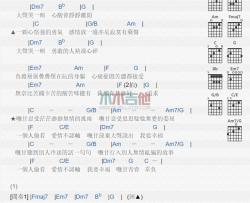 谢金燕《我要幸福》吉他谱-Guitar Music Score
