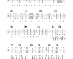 吴克群《为你写诗》吉他谱-G调高清原版吉他谱