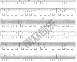 陈粒《易燃易爆炸 指弹 》吉他谱-Guitar Music Score