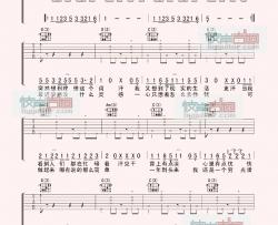 郝云《突然想到理想这个词》吉他谱-Guitar Music Score