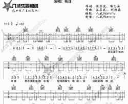 微微一笑很倾城吉他谱-杨洋-C调弹唱谱