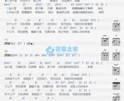 你不公平吉他谱 Am调版 江美琪