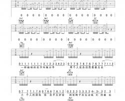 顾莉雅《从一数到十》吉他谱-Guitar Music Score