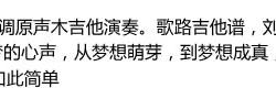 刘瑞琦《歌路》吉他谱-男女生原版吉他谱-弹唱六线谱