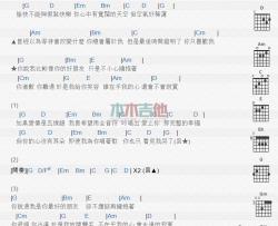 罗志祥《好朋友》吉他谱-Guitar Music Score