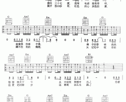任贤齐《橘子香水》吉他谱_G调吉他弹唱谱
