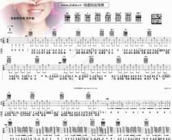 AINY爱你吉他谱 D调男生版-邓紫棋