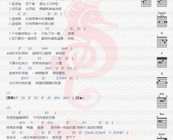同恩《路》吉他谱(D调)-Guitar Music Score