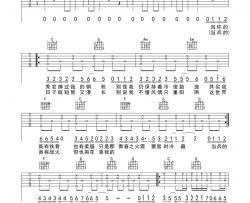 小曾《当你的秀发拂过我的钢枪》吉他谱-Guitar Music Score