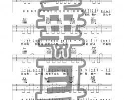 《爱是怀疑》吉他谱_陈奕迅_E调原版弹唱六线谱