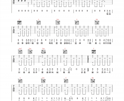 范玮琪《是非题》吉他谱-G调高清原版弹唱谱