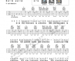 朱主爱《好想你》吉他谱-Guitar Music Score