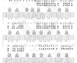 《好想爱这个世界啊》吉他谱