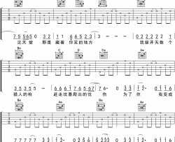 《求佛》吉他谱_G调原版六线谱_吉他弹唱伴奏_誓言(辛世延)