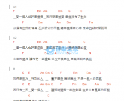 特别的人吉他谱 C调版 LaCozzi