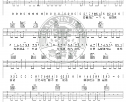 虎二《你一定要幸福》吉他谱_G调六线谱_吉他教学视频