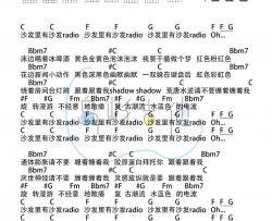 鱼丁糸《沙发里有沙发Radio》吉他谱(C调)-Guitar Music Score
