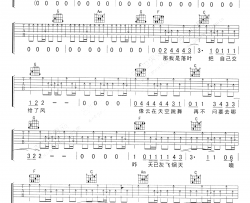 朴树《好好地》吉他谱-Guitar Music Score