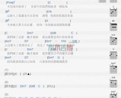 王蓝茵《遇到》吉他谱-Guitar Music Score