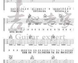 薛之谦《陪你去流浪》吉他谱