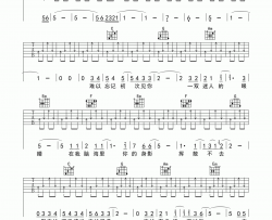 情非得已吉他谱_C调_庾澄庆_伴奏谱弹唱谱 （摩音版）