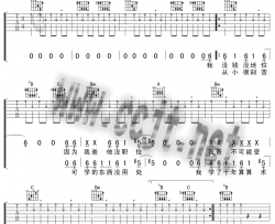 王宝与正午阳光《我开始摇滚了》吉他谱-Guitar Music Score