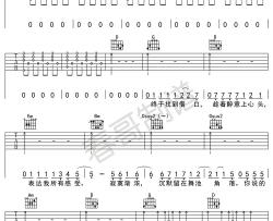 陈势安 天后吉他谱-G调六线谱高清版