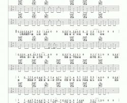安河桥吉他谱 G调六线谱-单编配-宋冬野