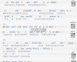 曾静玟《前男友》吉他谱-Guitar Music Score