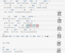 原来_吉他谱_OK绷