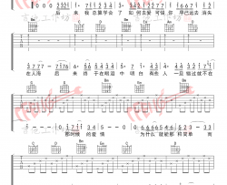 后来吉他谱-李晓东《歌手》男生版-吉他弹唱示范演示