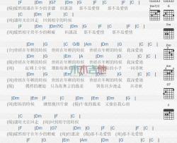 我深爱过_吉他谱_周秉钧,杨海薇