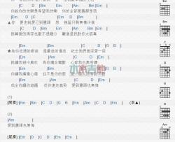爱到尽头也无悔吉他谱_梦然_吉他弹唱和弦谱