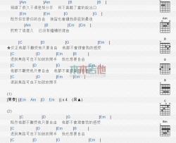 许佳慧《预谋》吉他谱-Guitar Music Score