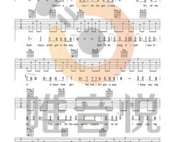Olly Murs-That girl 吉他谱 Guitar Music Score