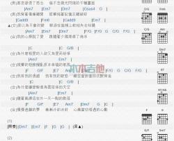 心动心痛_吉他谱_刘畊宏,许慧欣