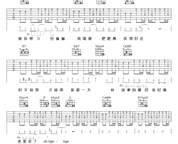 晴天吉他谱_G调精编六线谱_周杰伦《晴天》吉他教学视频
