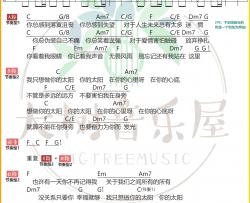 《太阳》邱振哲吉他谱-100吉他乐屋