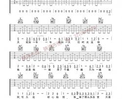 杨宗纬《我变了 我没变》吉他谱-Guitar Music Score