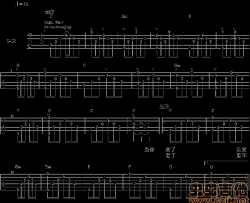 当你老了|赵照 带前奏，间奏，尾奏GTP6 PDF|吉他谱|图片谱|高清|赵照