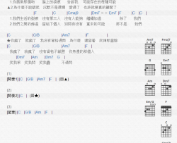 不过问_吉他谱_郭采洁