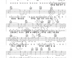 赵雷《无法长大》吉他谱-Guitar Music Score
