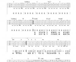 王心凌《花的嫁纱》吉他谱-Guitar Music Score