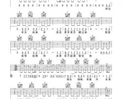 孙燕姿《遇见 男生版 》吉他谱-Guitar Music Score
