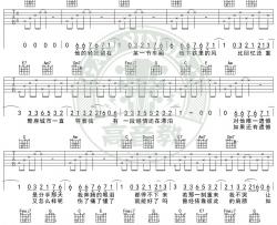 我爱他吉他谱 C调简单版_高音教编配_丁当