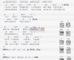 OK绷《有没有》吉他谱-Guitar Music Score