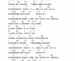 《佛系少女》吉他谱